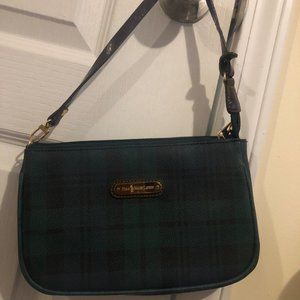 Polo by Ralph Lauren vintage plaid handbag